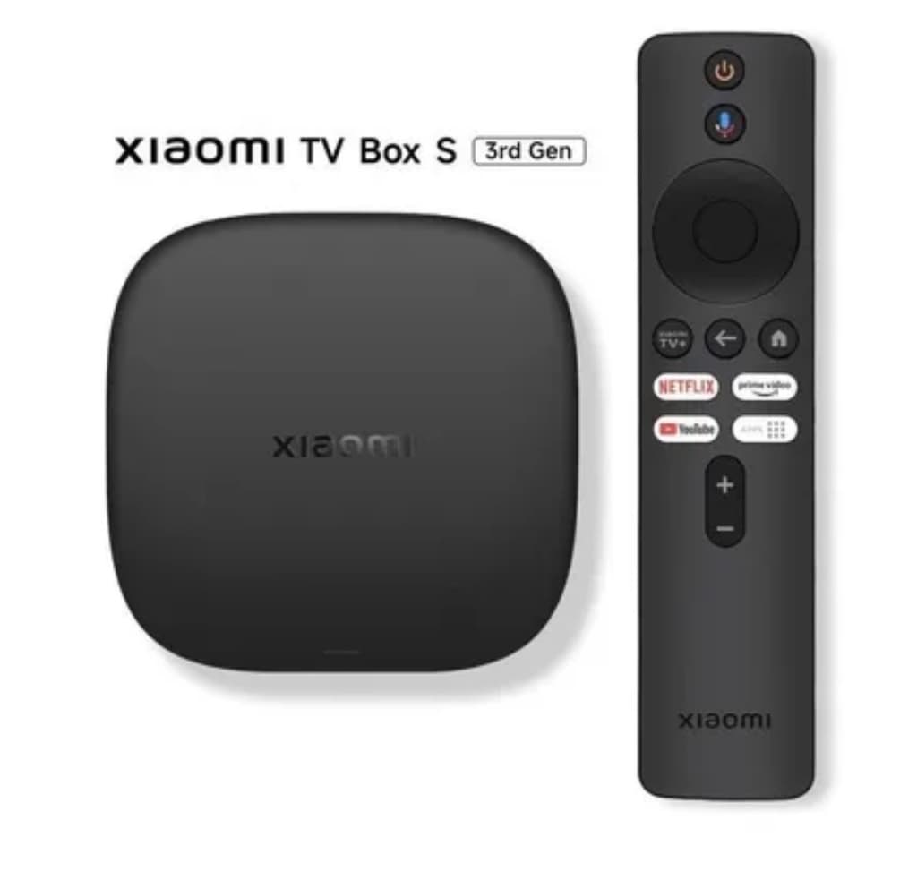 TV Box - XIAOMI - Mi TV Box S 3rd Gen - 2Go/32Go - 4K Ultra HD Dolby Vision/HDR10+