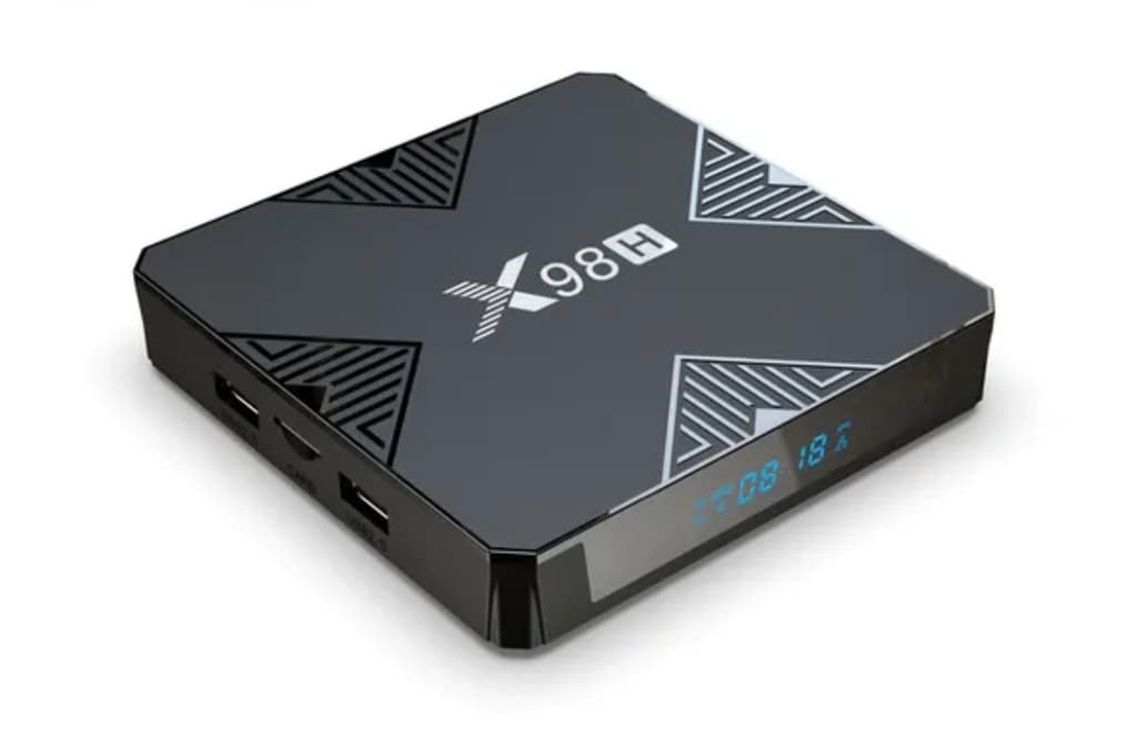 X98H Android 12 OS Allwinner H618 quad-core WIFI6 2GB 16GB 4GB 32GB 2.4G 5GHZ double WIFI BT 100M LAN box TV  1) Android 12 OS  2)