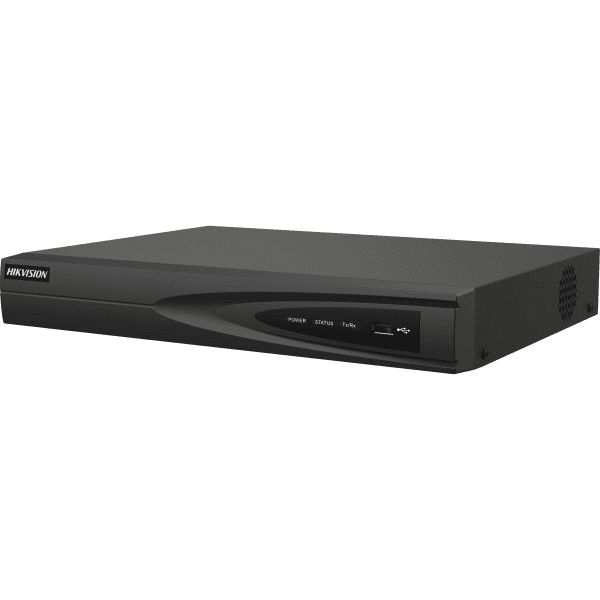  Enregistreur NVR 4 Canaux PoE, 8 Mpx, Détection de Mouvement 2.0 - Hikvision DS-7604NI
